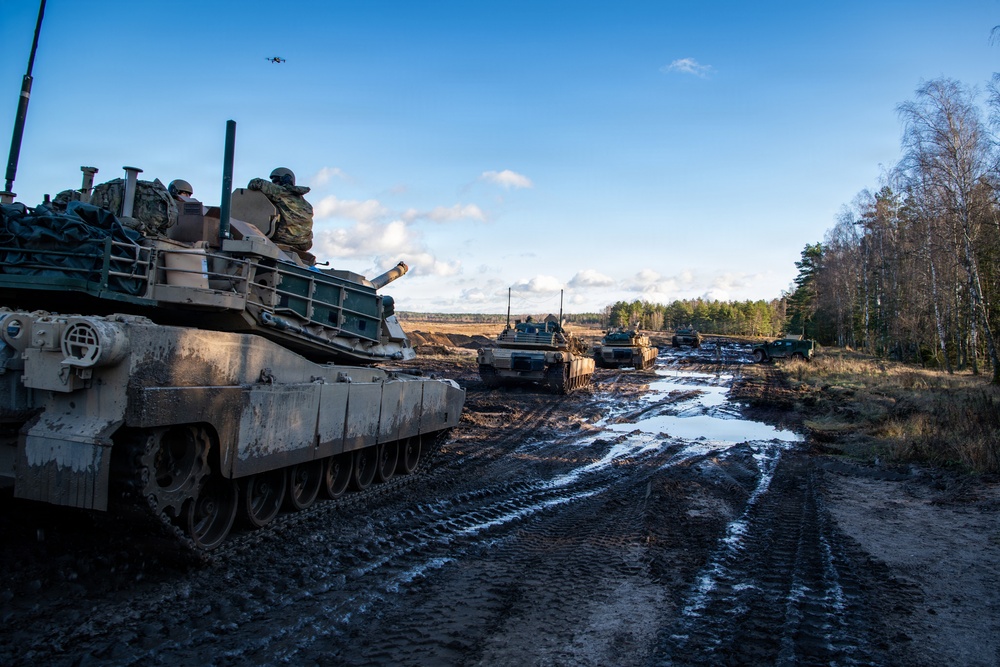 Scouts, Tanks, and Drone Teams Coordinate Maneuvers During FLF Expansion