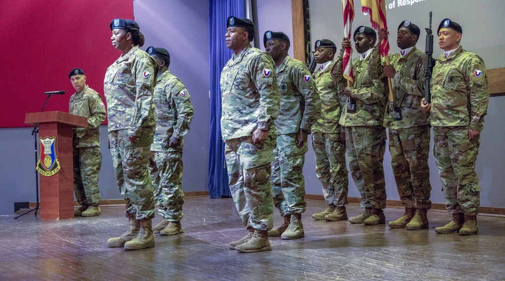 418th Contracting Support Brigade welcomes new senior enlisted leader