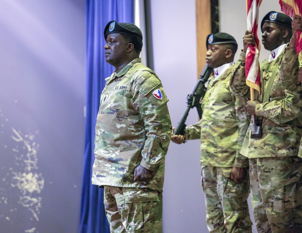 418th Contracting Support Brigade welcomes new senior enlisted leader