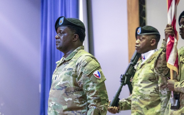 418th Contracting Support Brigade welcomes new senior enlisted leader