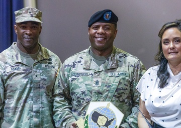 418th Contracting Support Brigade welcomes new senior enlisted leader