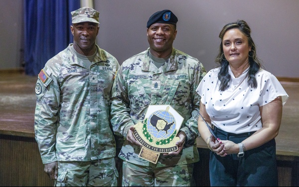 418th Contracting Support Brigade welcomes new senior enlisted leader