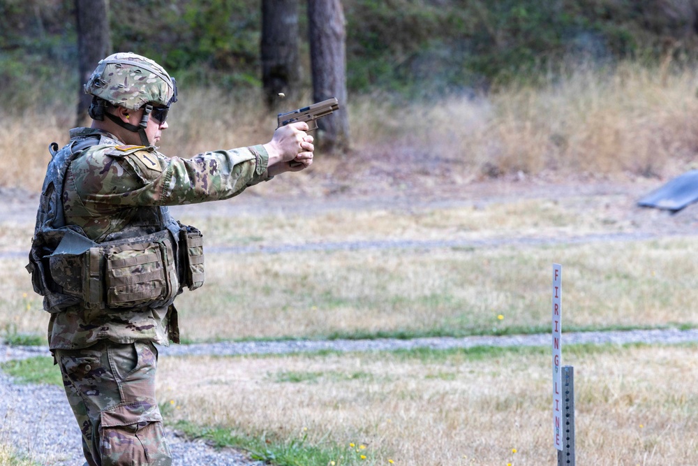 16th Combat Aviation Brigade M17 Pistol range