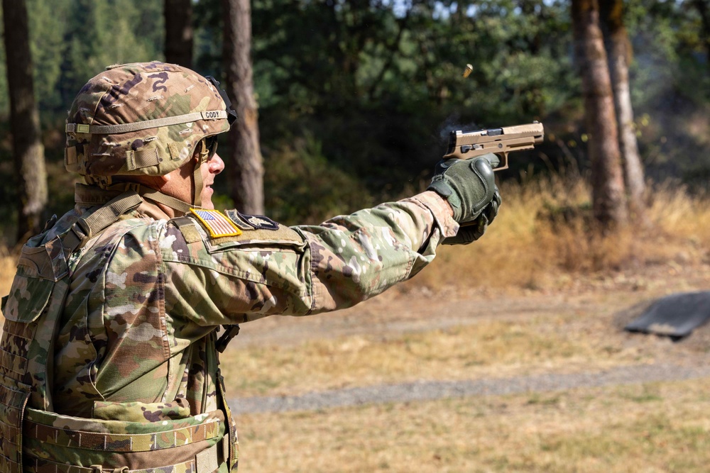 16th Combat Aviation Brigade M17 Pistol range
