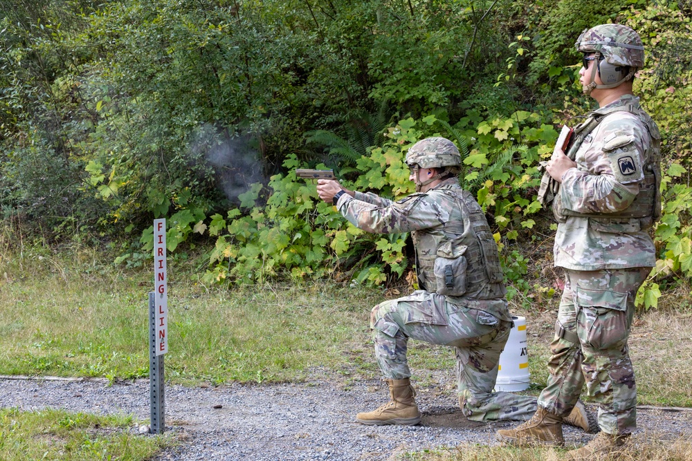 16th Combat Aviation Brigade M17 Pistol range