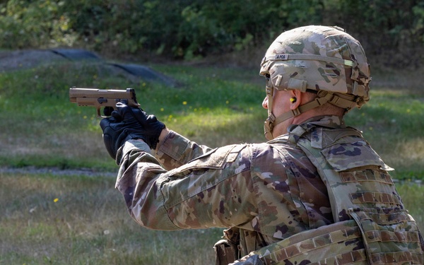 16th Combat Aviation Brigade M17 Pistol range