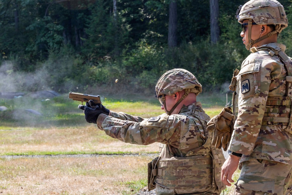 16th Combat Aviation Brigade M17 Pistol range