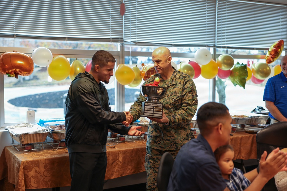 Marine Corps Recruiting Command Holds 10th Annual Turkey Bowl