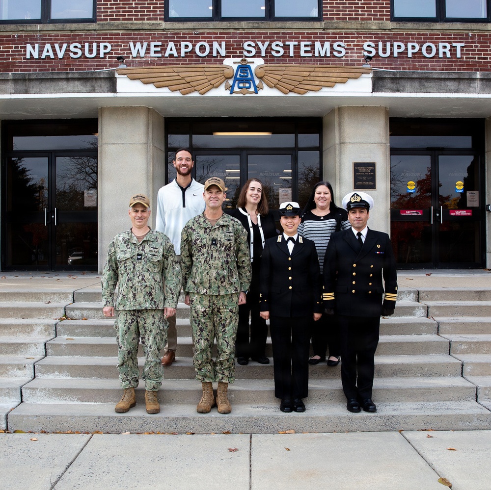 Chilean cadet visits NAVSUP WSS