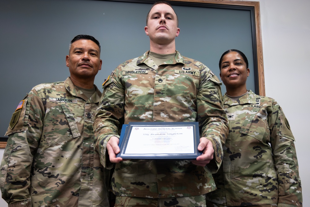 USARPAC Postal Operations Course Graduation