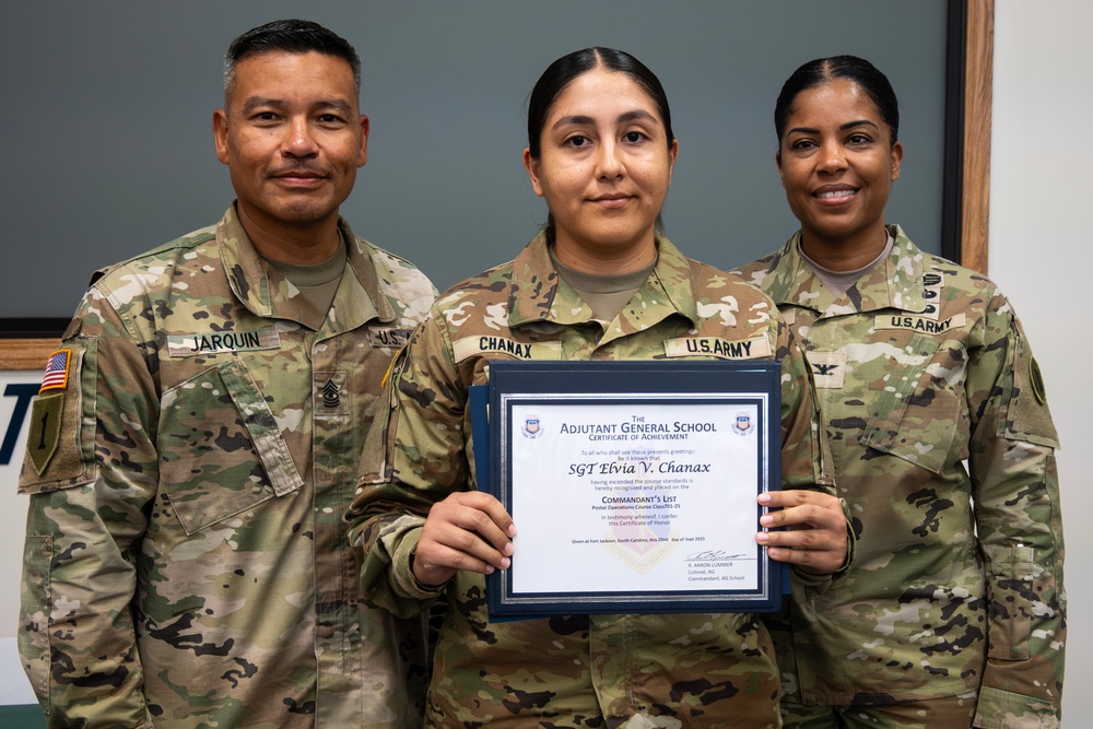 USARPAC Postal Operations Course Graduation