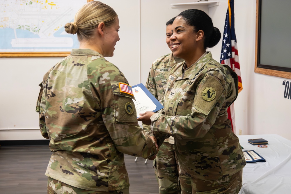 USARPAC Postal Operations Course Graduation