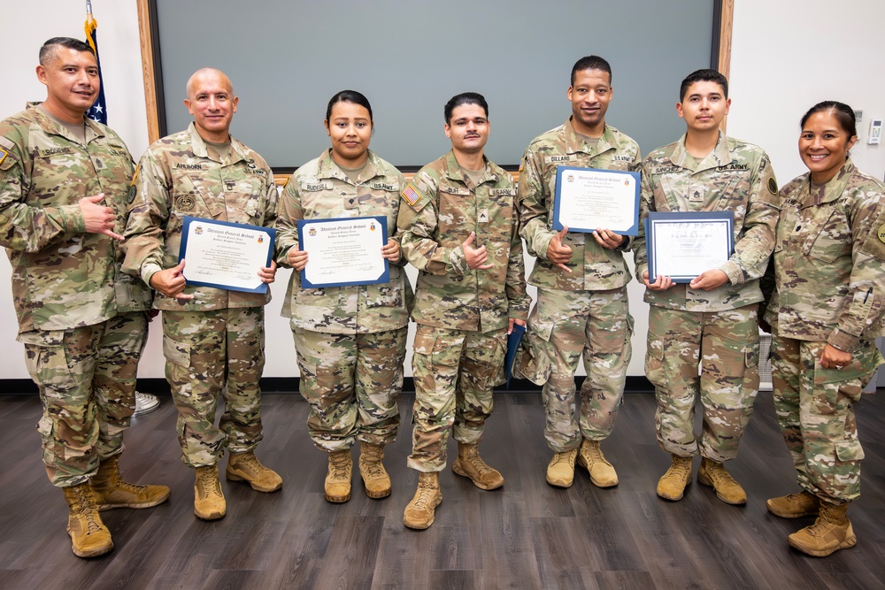 USARPAC Postal Operations Course Graduation