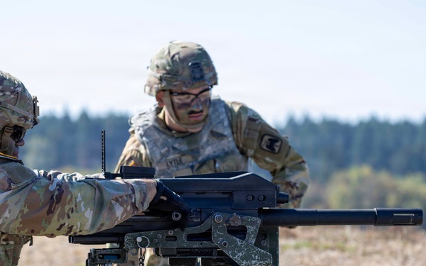 16th Combat Aviation Brigade conduct MK19 grenade launcher training