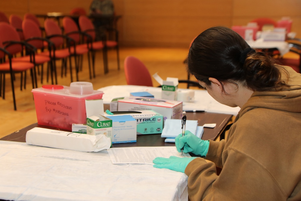 WRAIR Turns out for a November Flu Drive