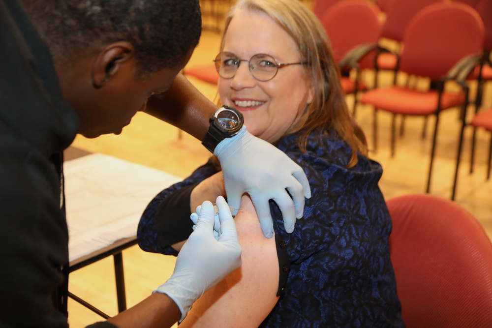 WRAIR Turns out for a November Flu Drive