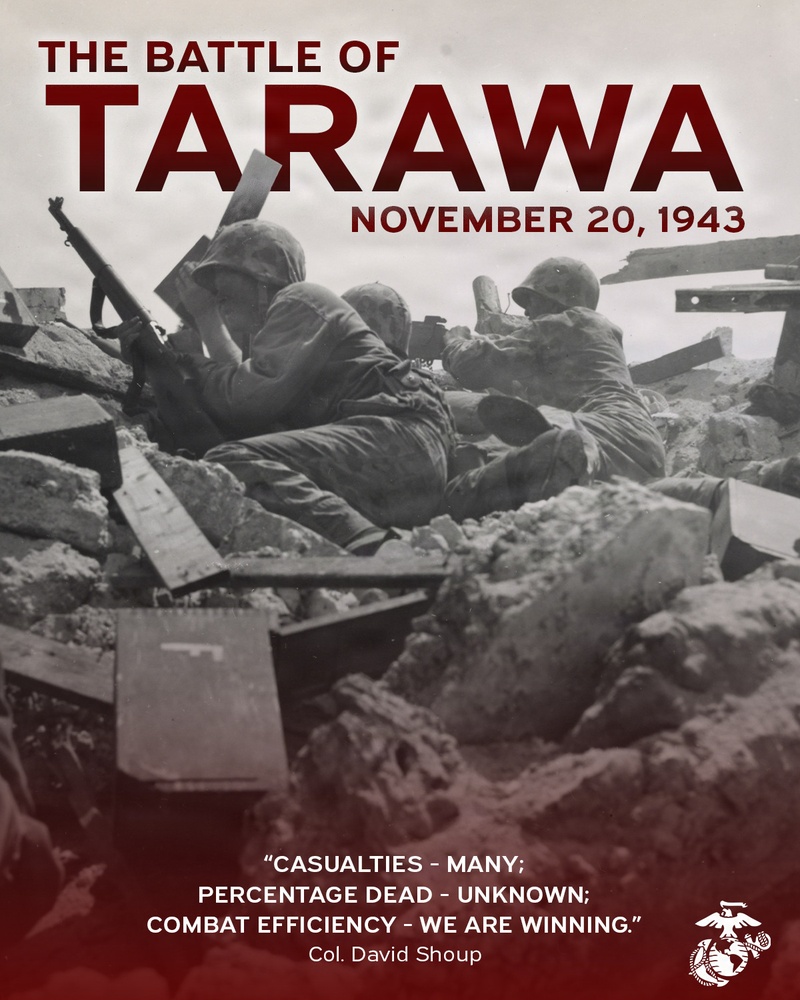 Battle of Tarawa Graphic