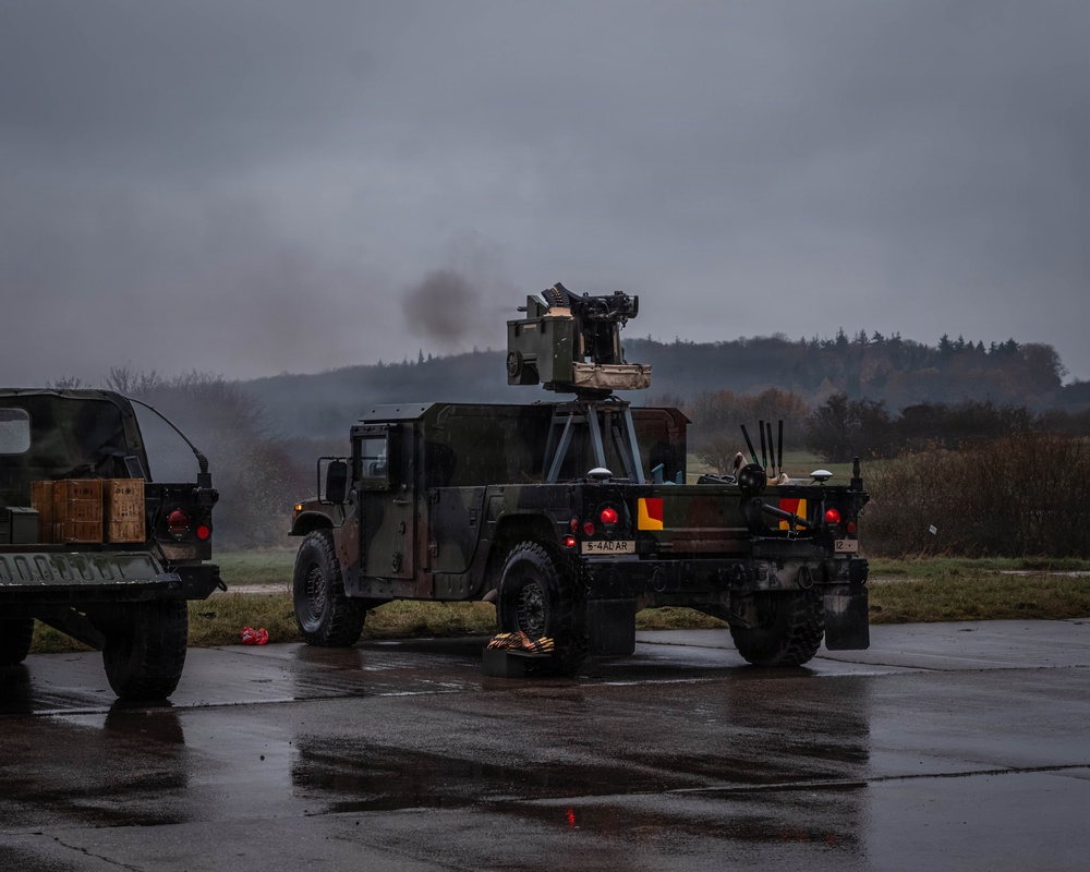 U.S. Army air defenders test portable sensors and shooters designed for EFDL during Project Flytrap 4.5
