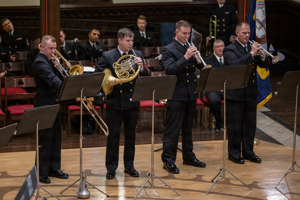 Brass and Percussion Ensemble Performs at The Church of The Epiphany