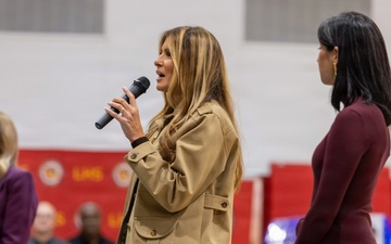 First and Second Ladies of the United States Visit MCB Camp Lejeune, MCAS New River