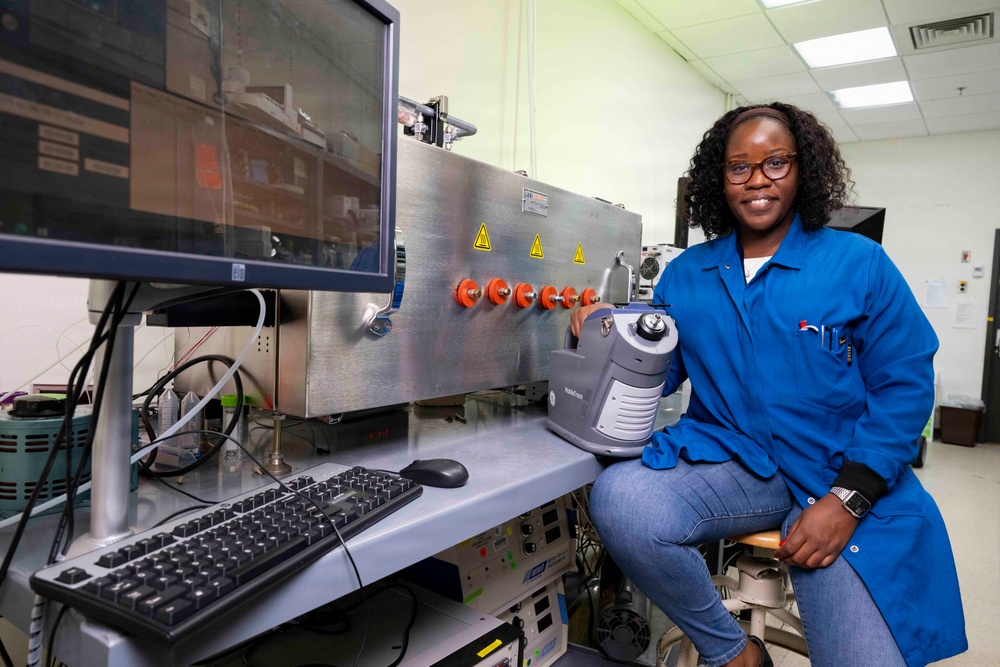 Ashley Fulton U.S. Naval Research Laboratory research chemist