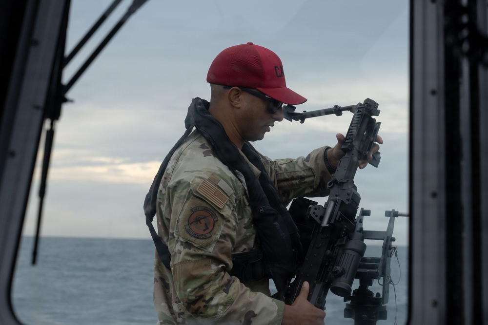 Marine Patrol annual weapons training-ensuring accuracy and safety