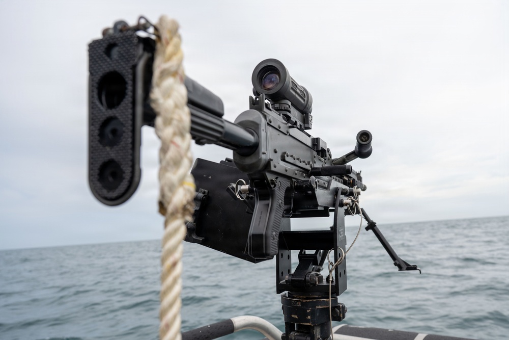 Marine Patrol annual weapons training-ensuring accuracy and safety