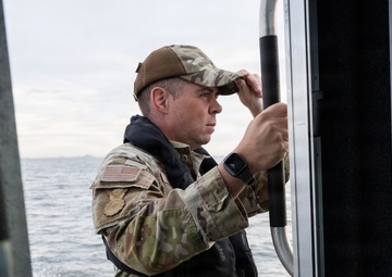 Marine Patrol annual weapons training-ensuring accuracy and safety