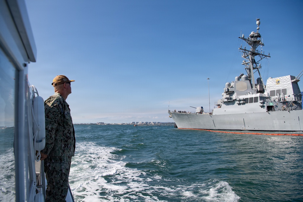 SWOBOSS Visits San Diego Ships