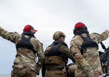 Marine Patrol annual weapons training-ensuring accuracy and safety