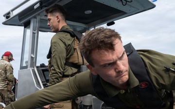 Marine Patrol annual weapons training-ensuring accuracy and safety