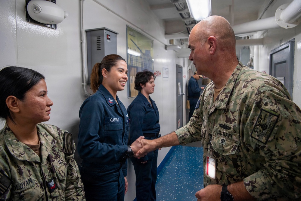 SWOBOSS Visits San Diego Ships