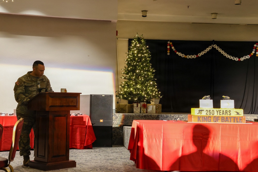 BG Williams speaks for 250th Field Artillery birthday