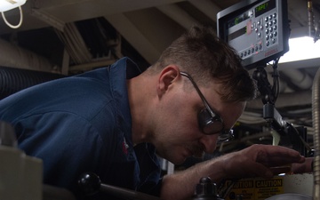 Reagan Sailors conduct daily operations