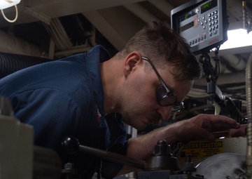 Reagan Sailors conduct daily operations