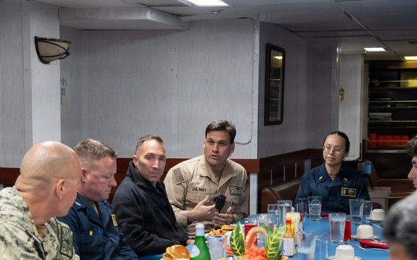 SWOBOSS Visits San Diego Ships