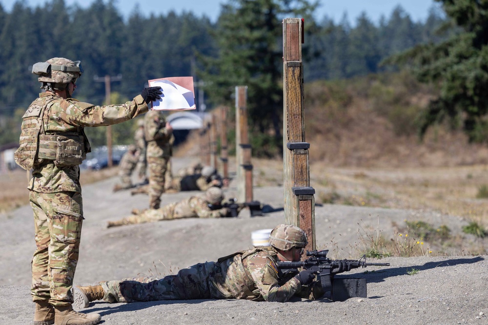 16th Combat Aviation Brigade conduct M4A1 carbine qualification