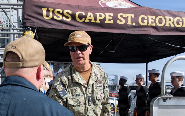 SWOBOSS Visits San Diego Ships