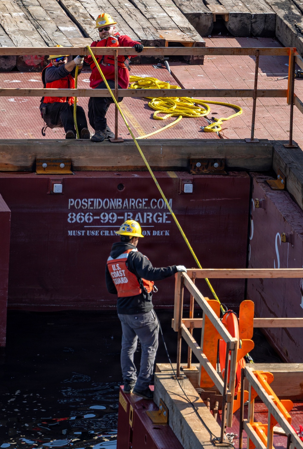 Dry Dock 4 Equipment Arrival