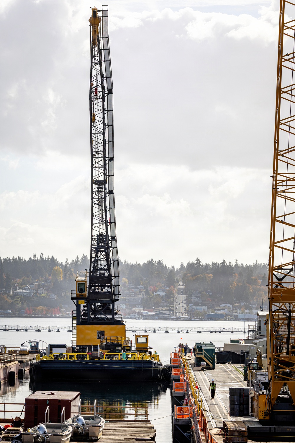 Dry Dock 4 Equipment Arrival