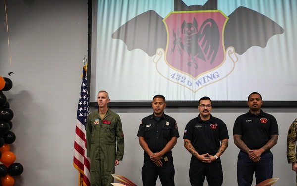 Creech Fire awarded Civilian Achievement Medals