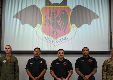 Creech Fire awarded Civilian Achievement Medals