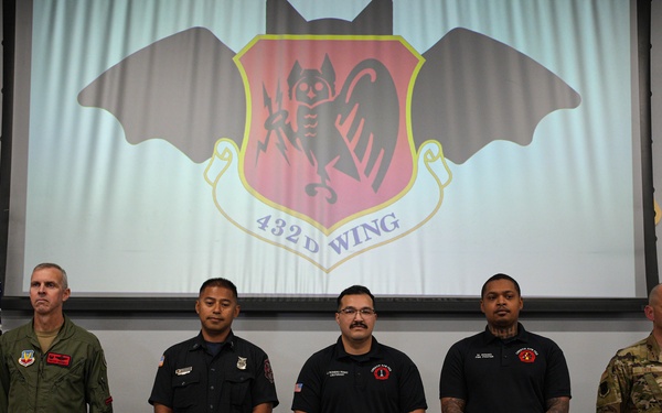 Creech Fire awarded Civilian Achievement Medals