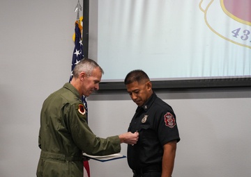 Creech Fire awarded Civilian Achievement Medals