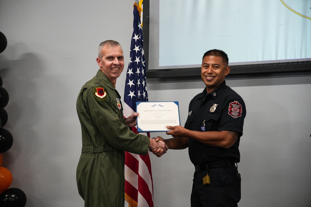 Creech Fire awarded Civilian Achievement Medals