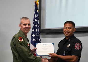 Creech Fire awarded Civilian Achievement Medals