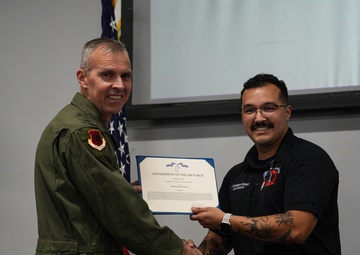Creech Fire awarded Civilian Achievement Medals
