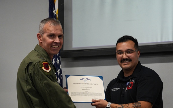 Creech Fire awarded Civilian Achievement Medals