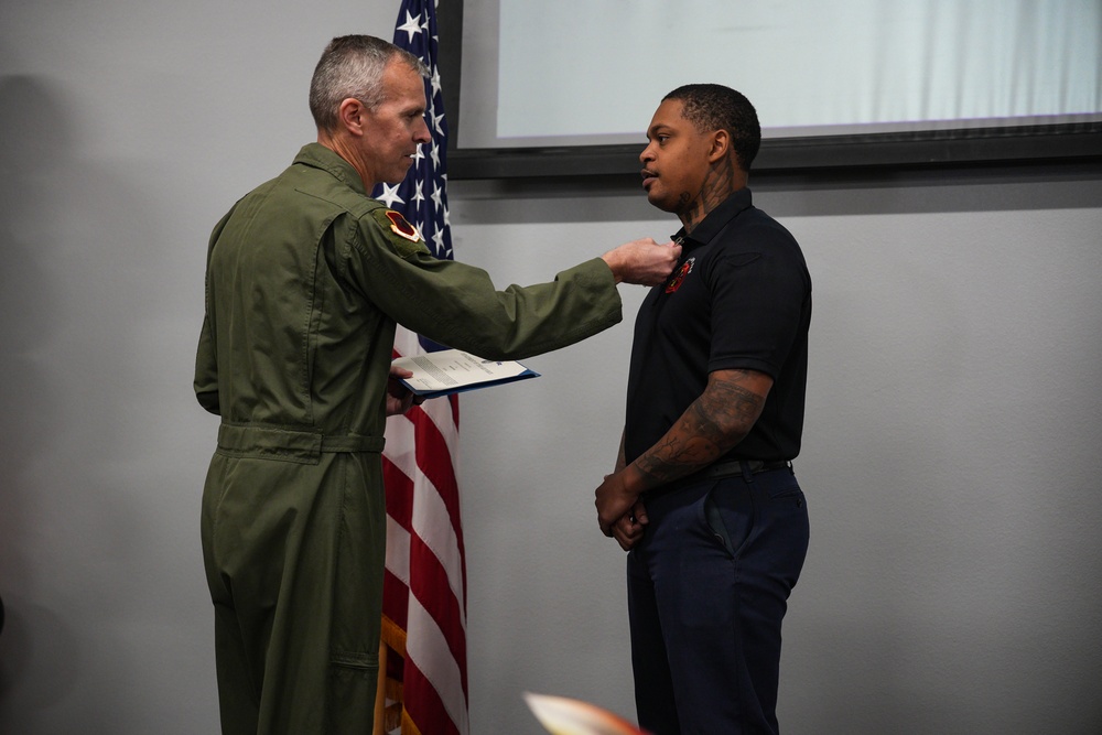 Creech Fire awarded Civilian Achievement Medals