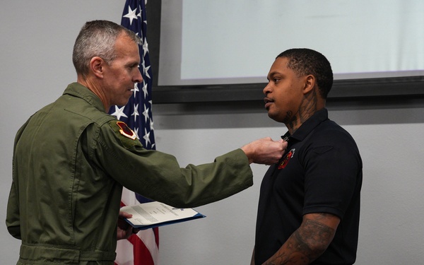 Creech Fire awarded Civilian Achievement Medals